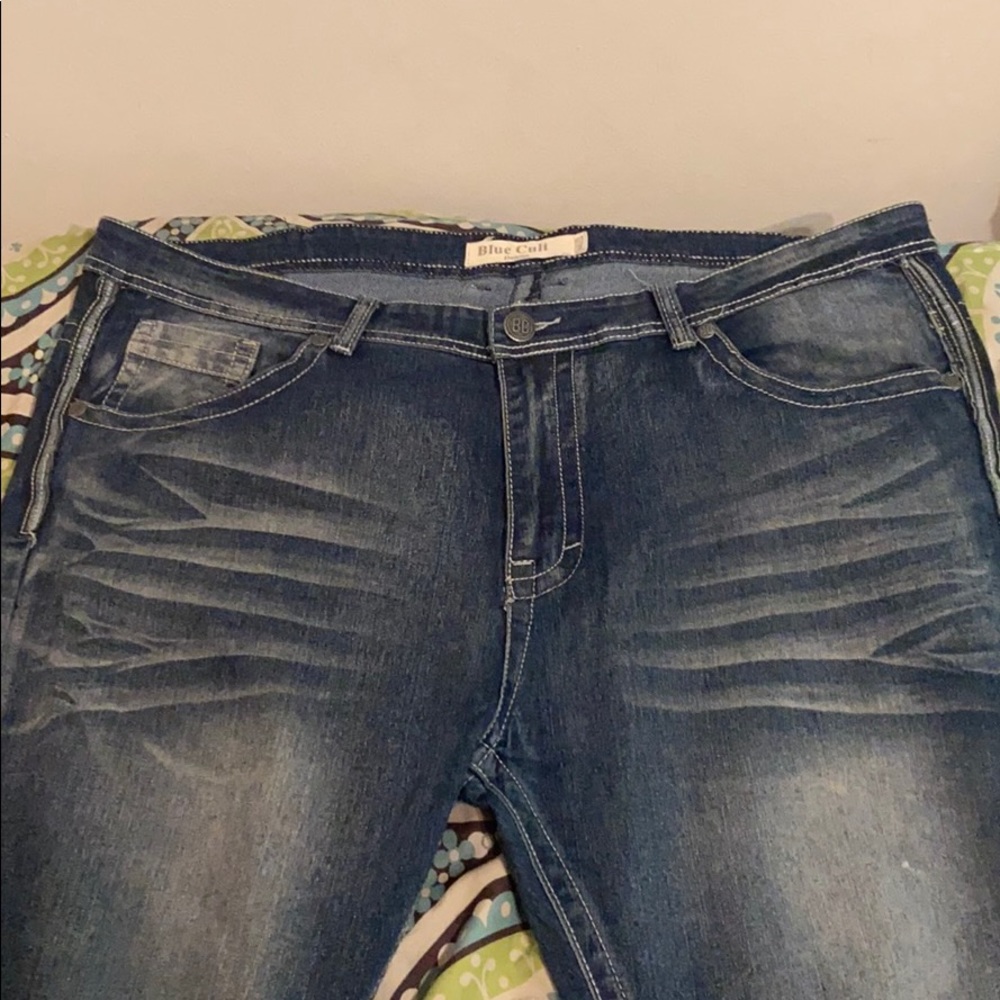 Selling blue cult denim jeans